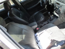 2007 TOYOTA COROLLA S WHITE 4DR 1.8L MT Z15989